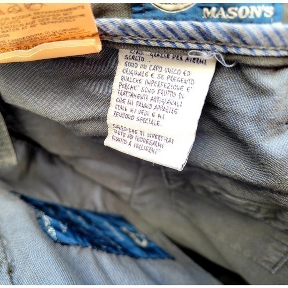 Em's of Madison, Gray Slim Fit Italian Preppy Academia Men's Chino Pants - Picture 6 of 11